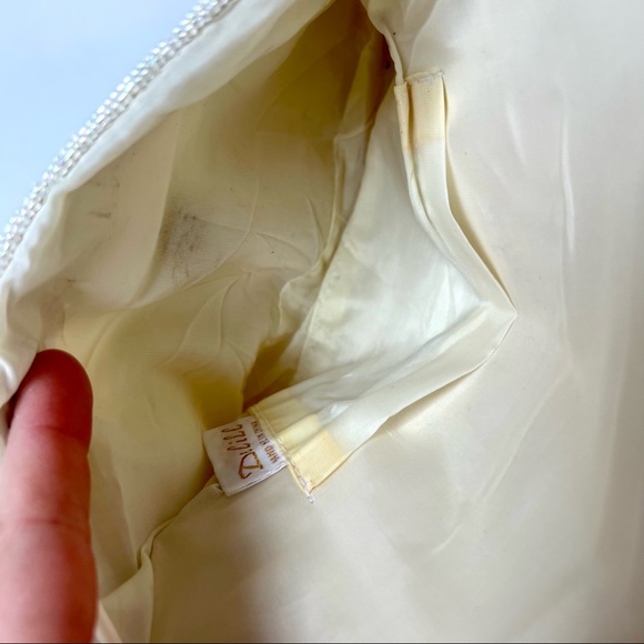 Vintage DELILL Beaded Evening Clutch Crossbody Bag - Picture 9 of 16